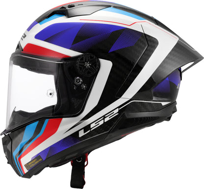 LS2 FF805 THUNDER CARBON GP AERO RAUTE GLOSS