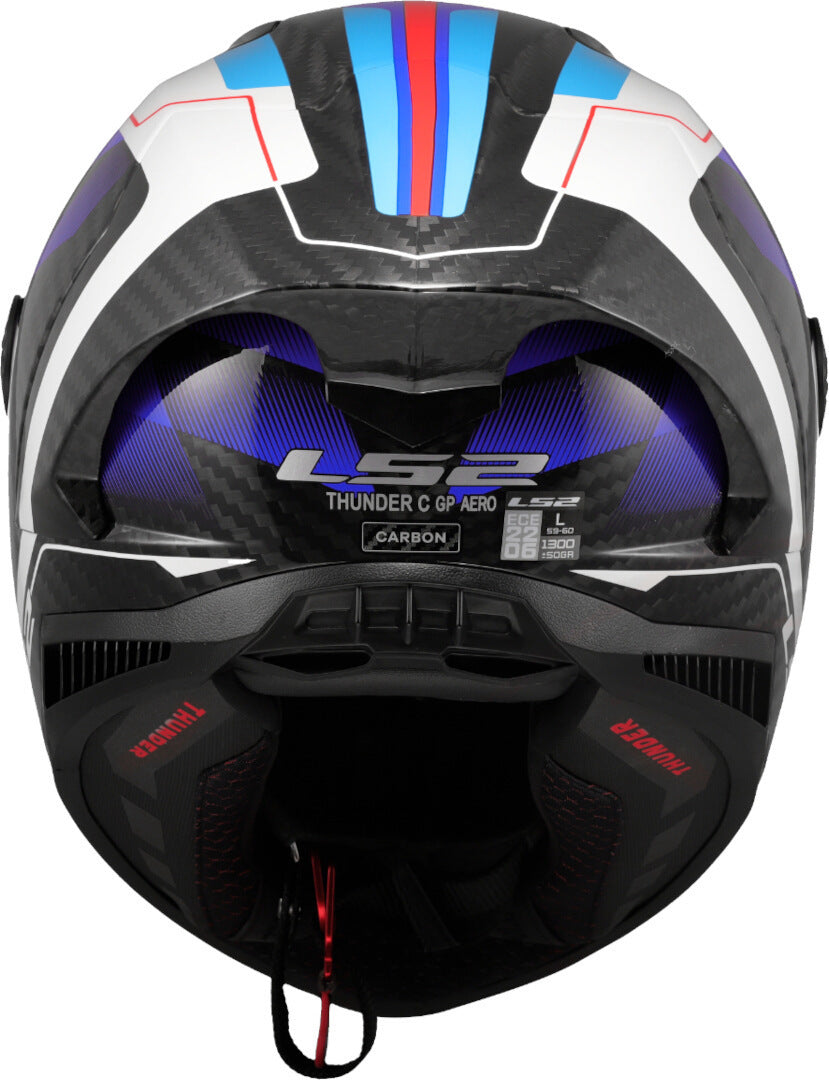 LS2 FF805 THUNDER CARBON GP AERO RAUTE GLOSS