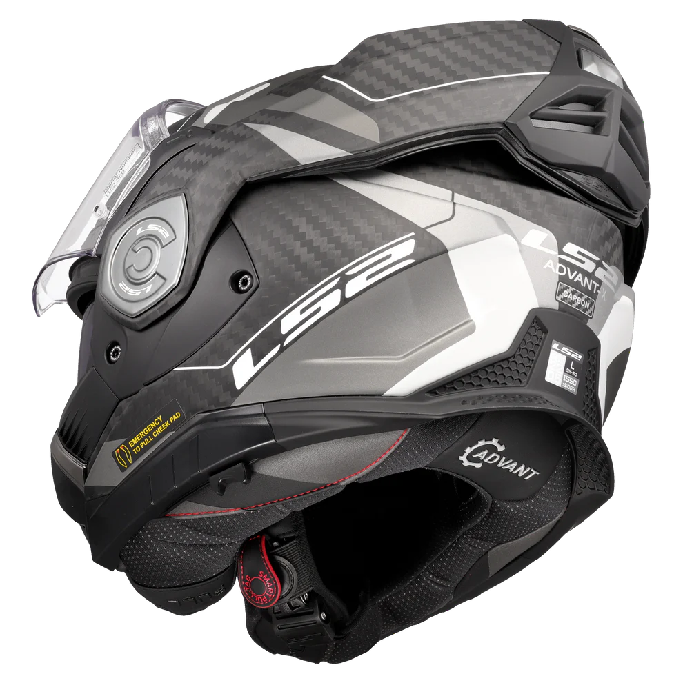 LS2 FF901 ADVANT X CARBON HORIZON SILVER GREY