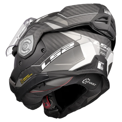 LS2 FF901 ADVANT X CARBON HORIZON SILVER GREY