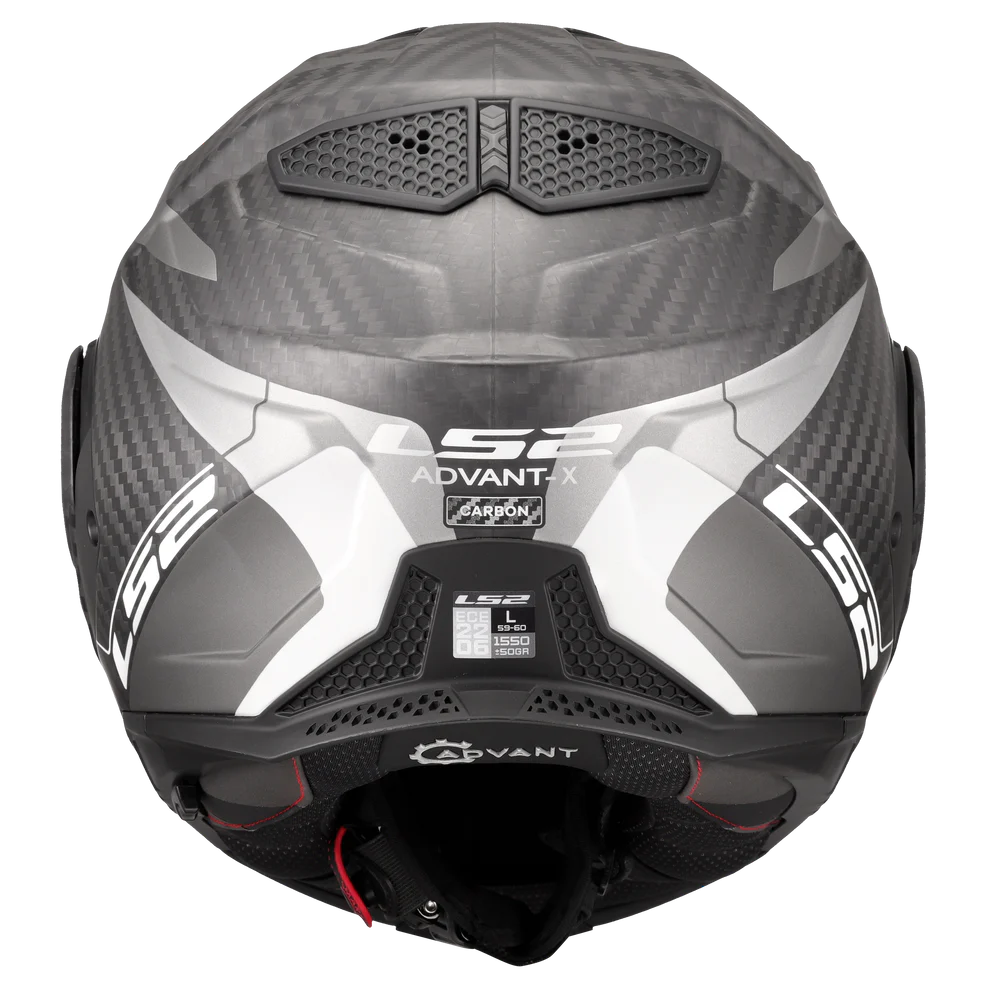 LS2 FF901 ADVANT X CARBON HORIZON SILVER GREY