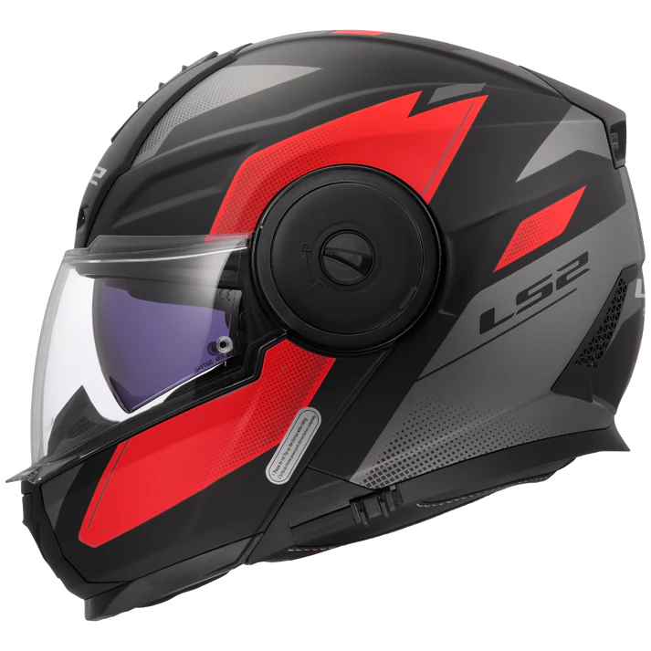 LS2 FF902 SCOPE II DURIA MATT BLACK RED