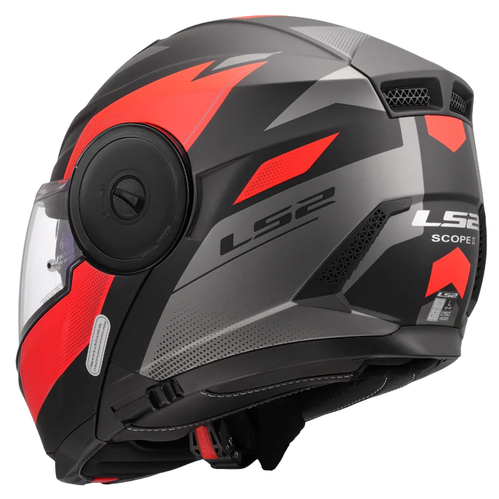 LS2 FF902 SCOPE II DURIA MATT BLACK RED