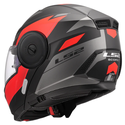 LS2 FF902 SCOPE II DURIA MATT BLACK RED