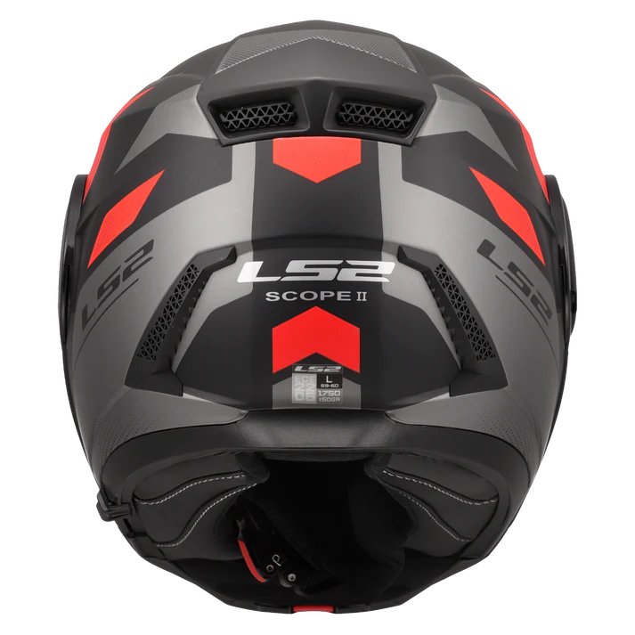LS2 FF902 SCOPE II DURIA MATT BLACK RED
