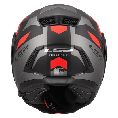 LS2 FF902 SCOPE II DURIA MATT BLACK RED