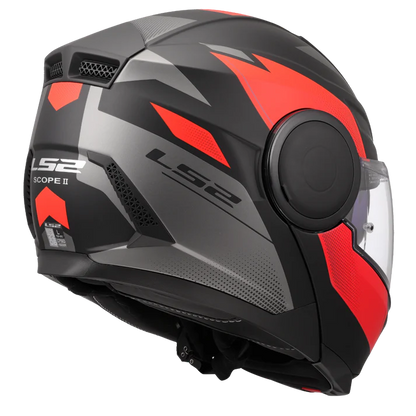 LS2 FF902 SCOPE II DURIA MATT BLACK RED