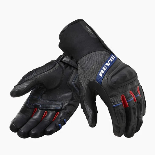 Rev'it Gloves Sand 4 H2O - Black-Red