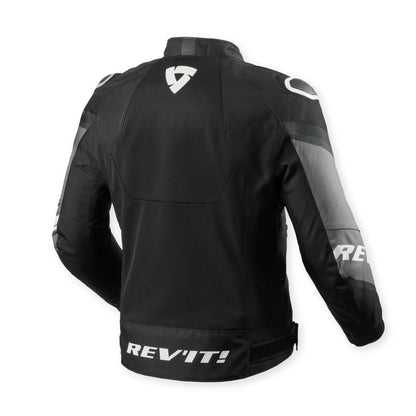 REV'IT QUANTUM 3 AIR JACKET BLACK WHITE