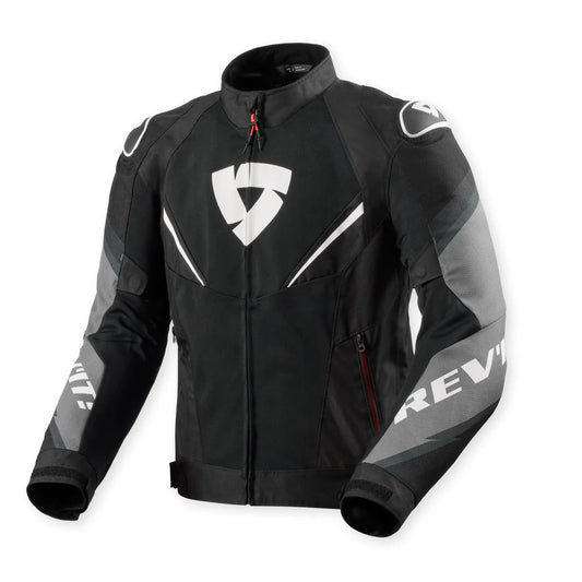 REV'IT QUANTUM 3 AIR JACKET BLACK WHITE