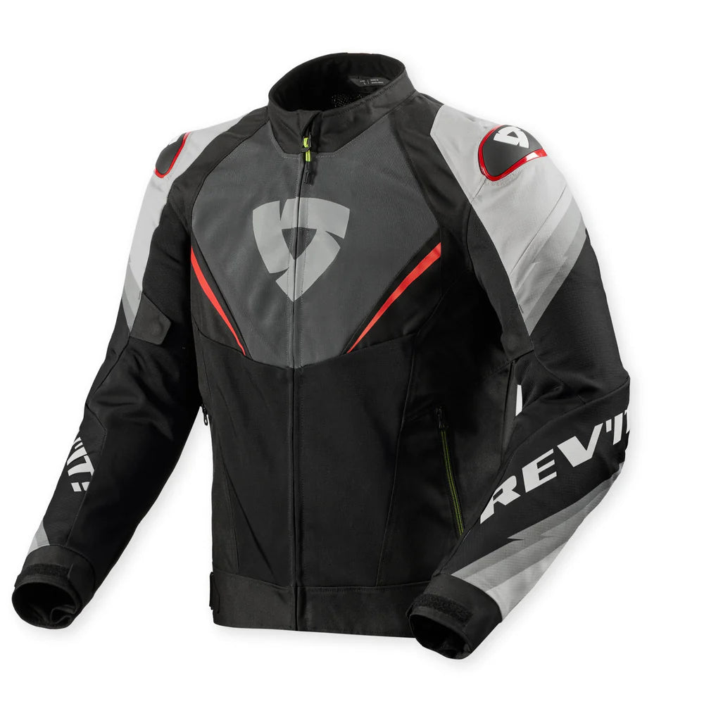 REV'IT QUANTUM 3 AIR JACKET GREY-RED