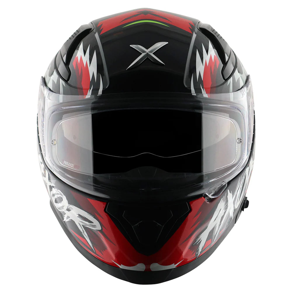 AXOR APEX FALCON HELMET BLACK RED