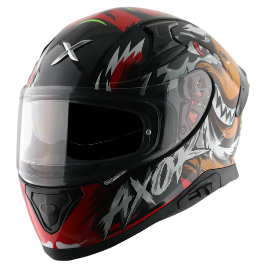 AXOR APEX FALCON HELMET BLACK RED