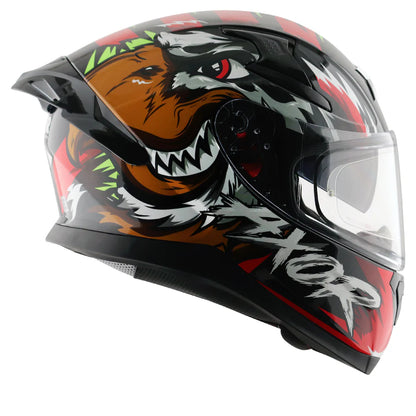 AXOR APEX FALCON HELMET BLACK RED