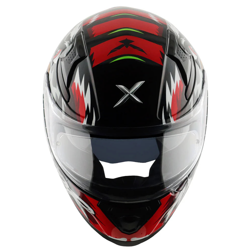 AXOR APEX FALCON HELMET BLACK RED