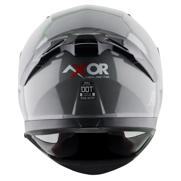AXOR APEX SOLID HELMET COOL GREY
