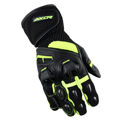 AXOR GATOR RIDING GLOVES BLACK NEON GREEN