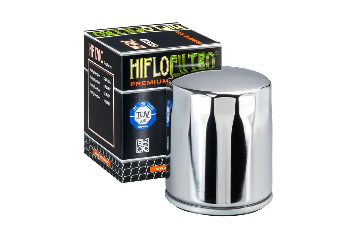 HIFLO Oil Filter 170C - Chrome