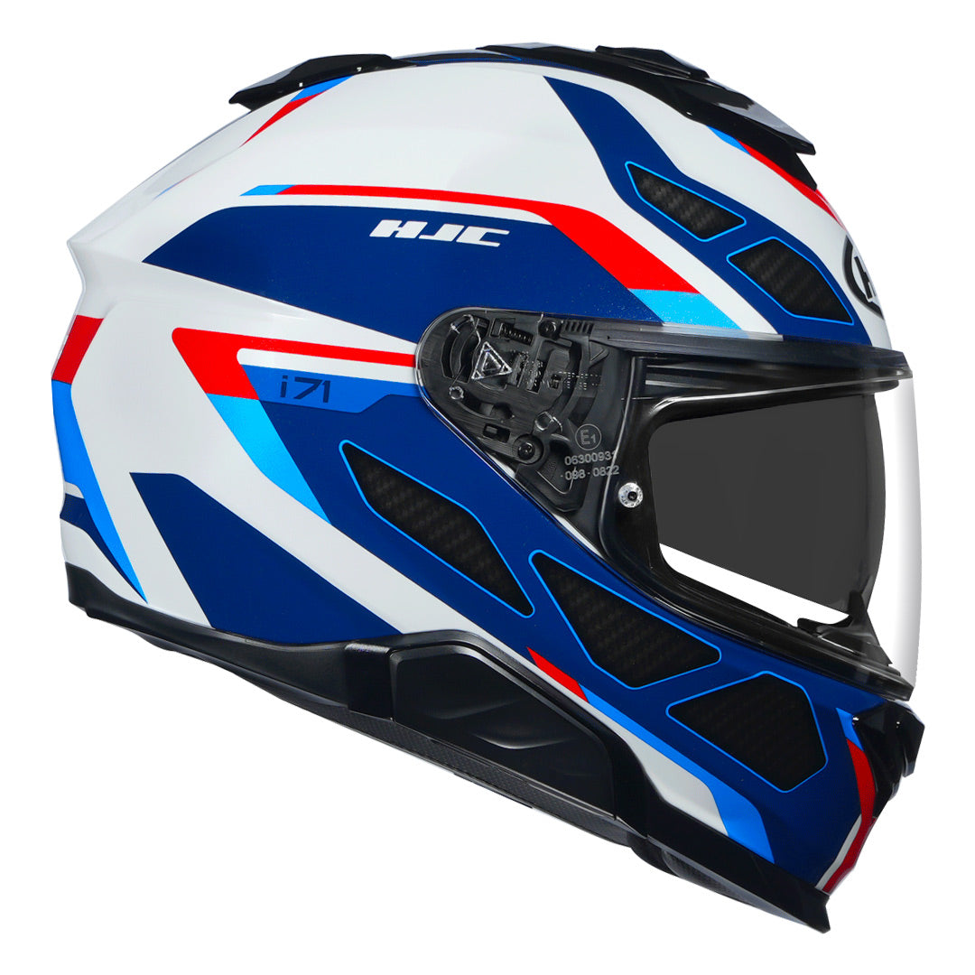 HJC I71 ZEST HELMET -WHITE/RED/BLUE