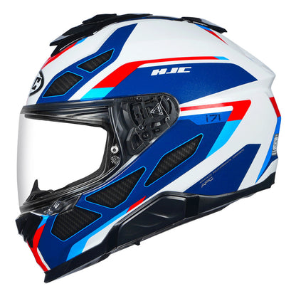 HJC I71 ZEST HELMET -WHITE/RED/BLUE