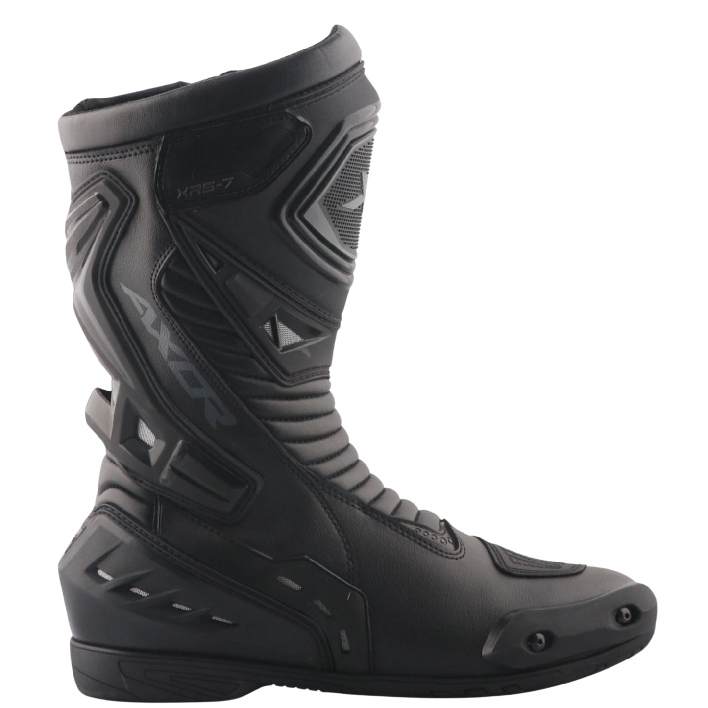 AXOR SLIP STREAM PRO RIDING BOOTS- BLACK/BLACK