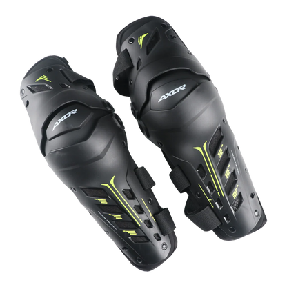 AXOR IMPACT-X KNEE GUARD – BLACK / NEON YELLOW
