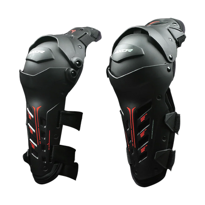 AXOR IMPACT-X KNEE GUARD – BLACK / RED