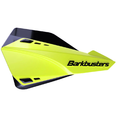 BARKBUSTERS SABRE MX/ENDURO HANDGUARDS – BLACK (WITH DEFLECTORS IN YELLOW HIVIZ)