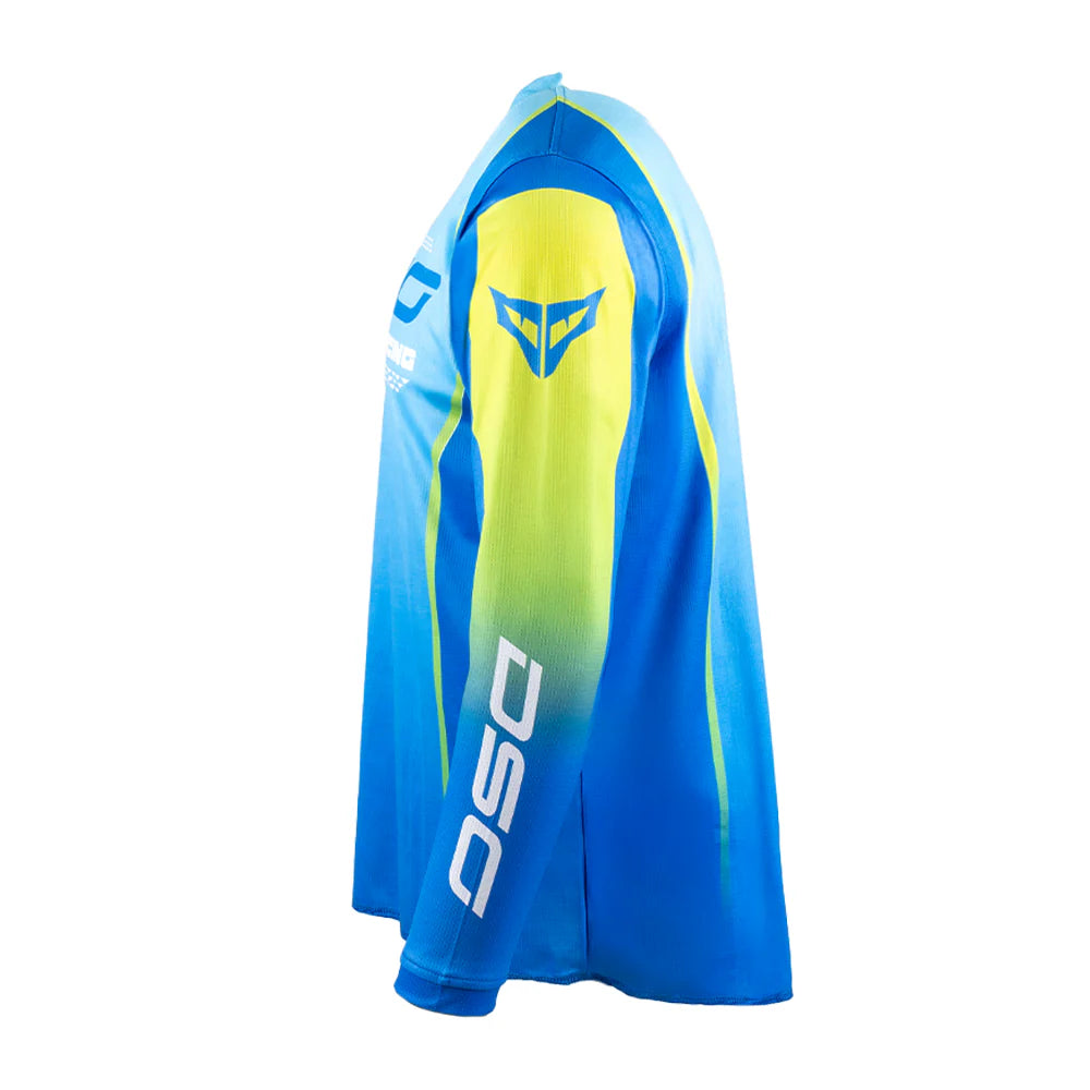 DSG FACTORY RACING JERSEY: AQUA BLUE