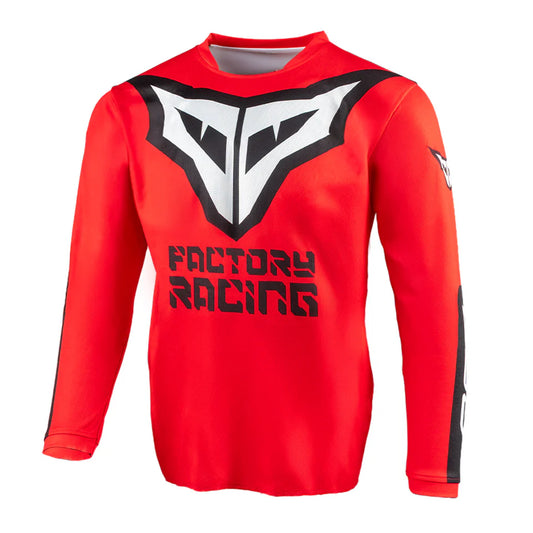 DSG ALPHA RACING JERSEY: RED BLACK