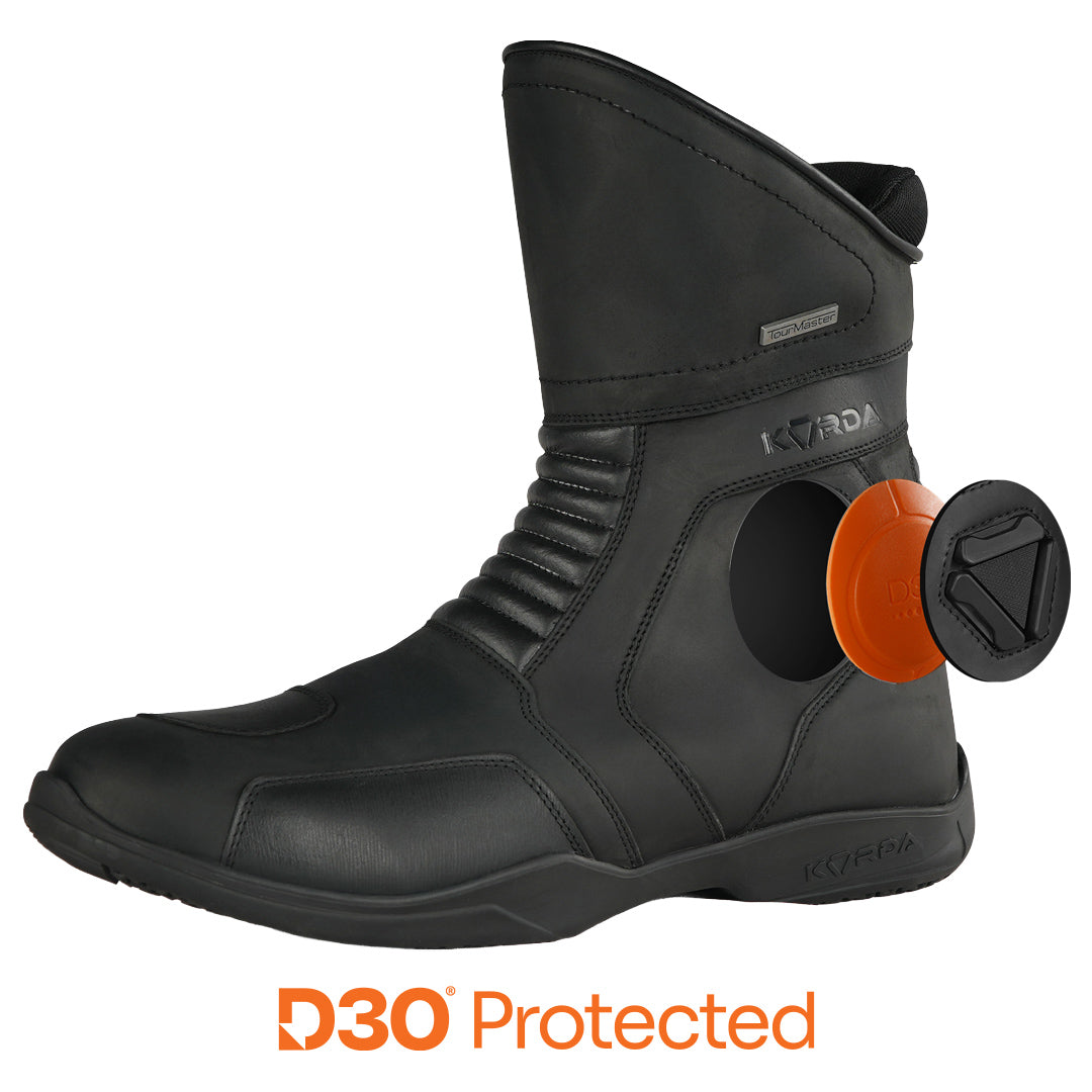 KORDA TOURMASTER LOW 2.0 RIDING BOOTS WITH D3O
