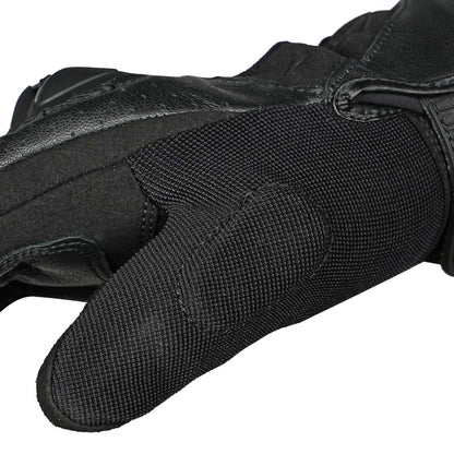 KORDA HYBRID GLOVES WITH D3O BLACK RED