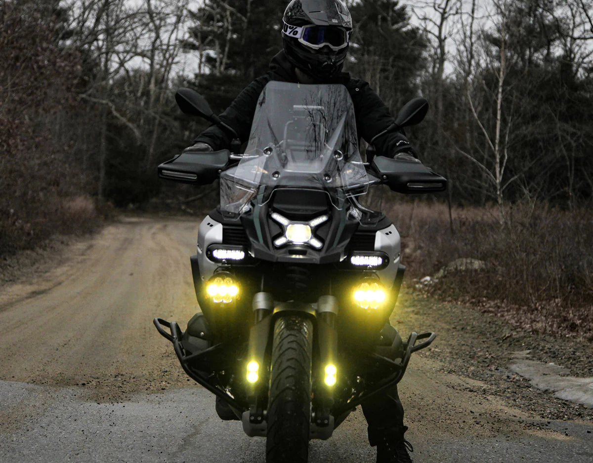 UPPER DRIVING LIGHT MOUNT – BMW R1300GS ADVENTURE