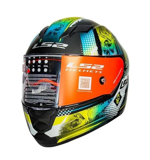 LS2 FF320 STREAM EVO MARA BLACK HI-VIS YELLOW