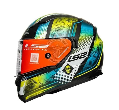 LS2 FF320 STREAM EVO MARA BLACK HI-VIS YELLOW