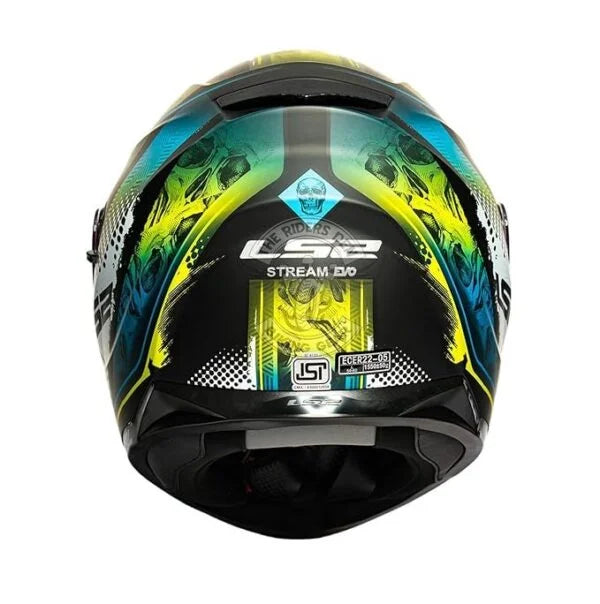 LS2 FF320 STREAM EVO MARA BLACK HI-VIS YELLOW