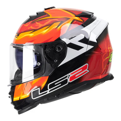 LS2 FF800 STORM II RINALDI REPLICA ORANGE