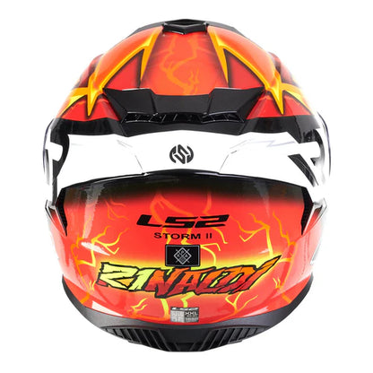 LS2 FF800 STORM II RINALDI REPLICA ORANGE