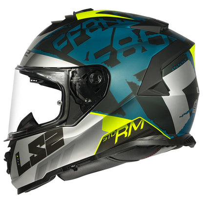 LS2 FF800 STORM II SPRINTER COBALT HELMET- MATT