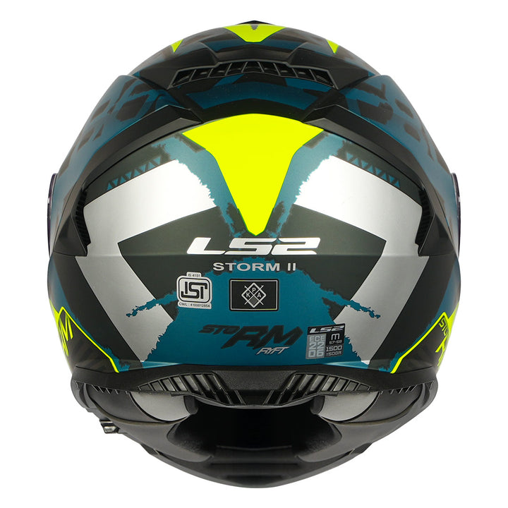LS2 FF800 STORM II SPRINTER COBALT HELMET- MATT