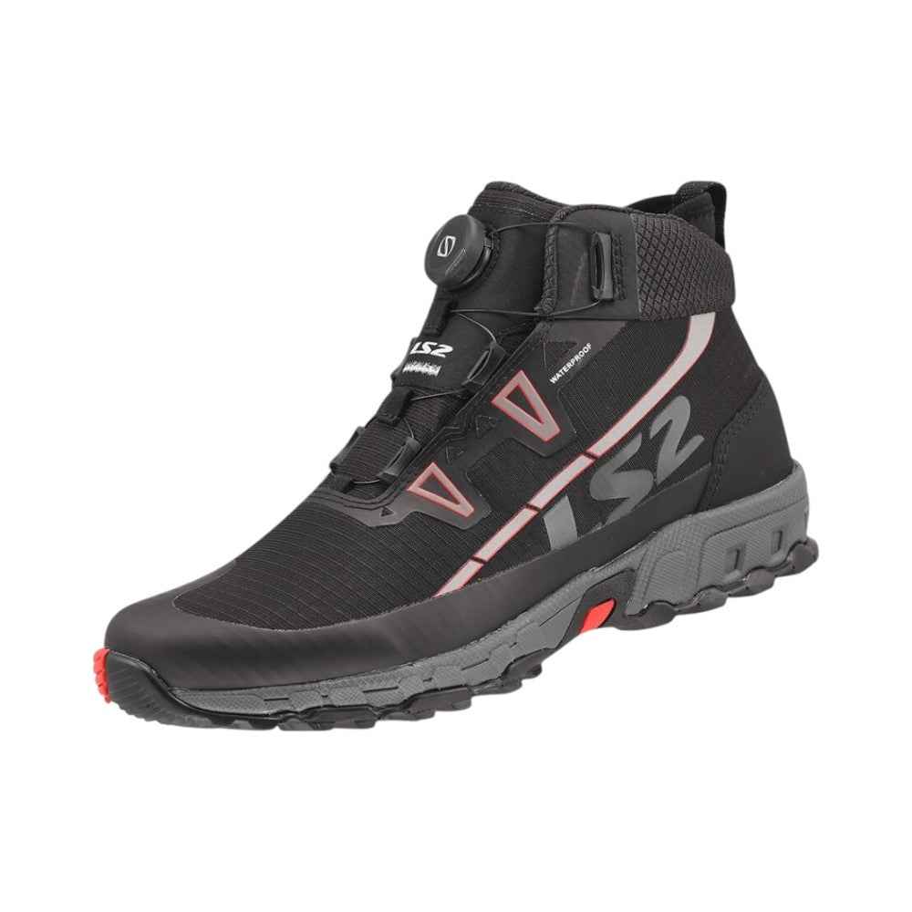 LS2 TREKKER WATERPROOF BOOTS BLACK