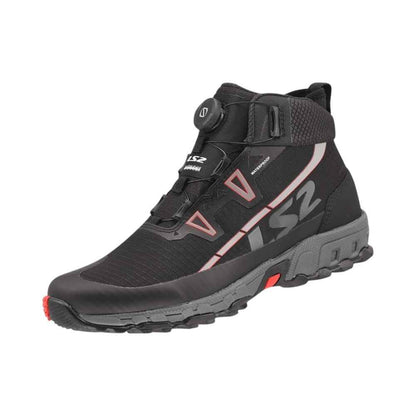 LS2 TREKKER WATERPROOF BOOTS BLACK