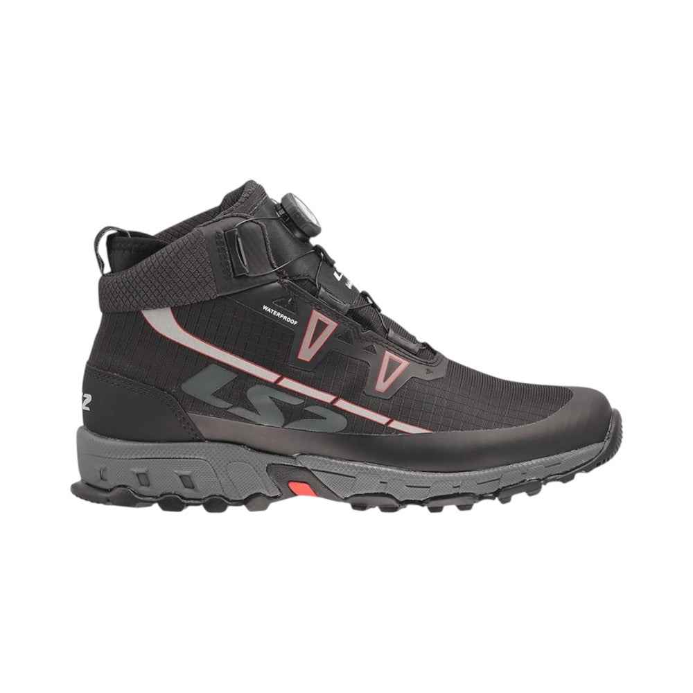 LS2 TREKKER WATERPROOF BOOTS BLACK