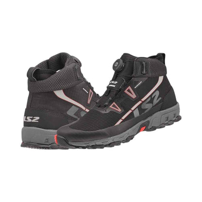 LS2 TREKKER WATERPROOF BOOTS BLACK