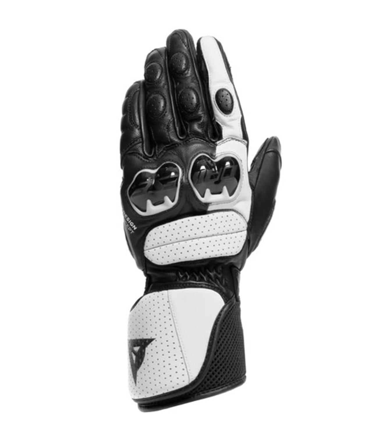 DAINESE IMPETO BIKER GLOVES - BLACK/WHITE