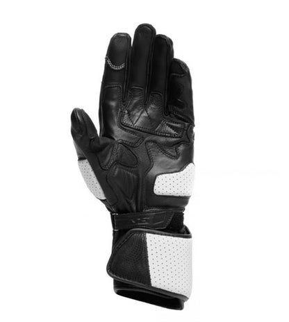 DAINESE IMPETO BIKER GLOVES - BLACK/WHITE