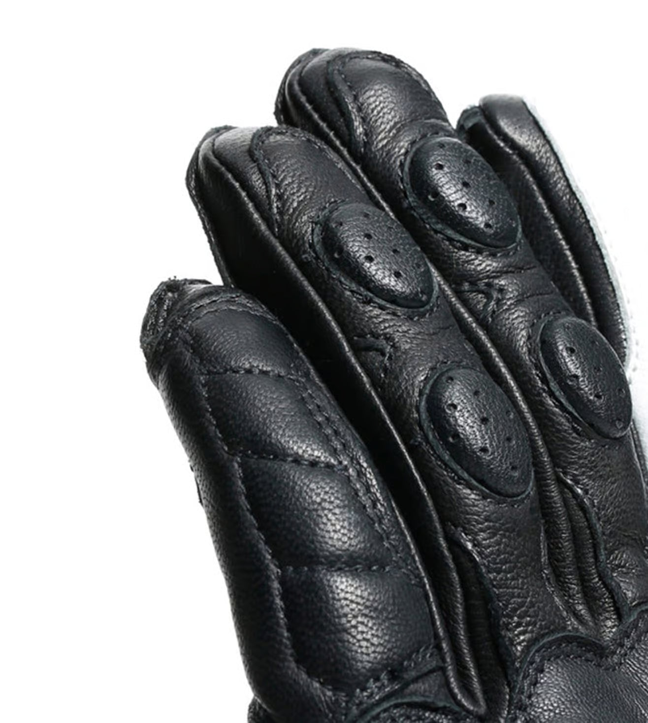DAINESE IMPETO BIKER GLOVES - BLACK/WHITE