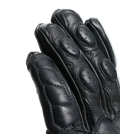 DAINESE IMPETO BIKER GLOVES - BLACK/WHITE