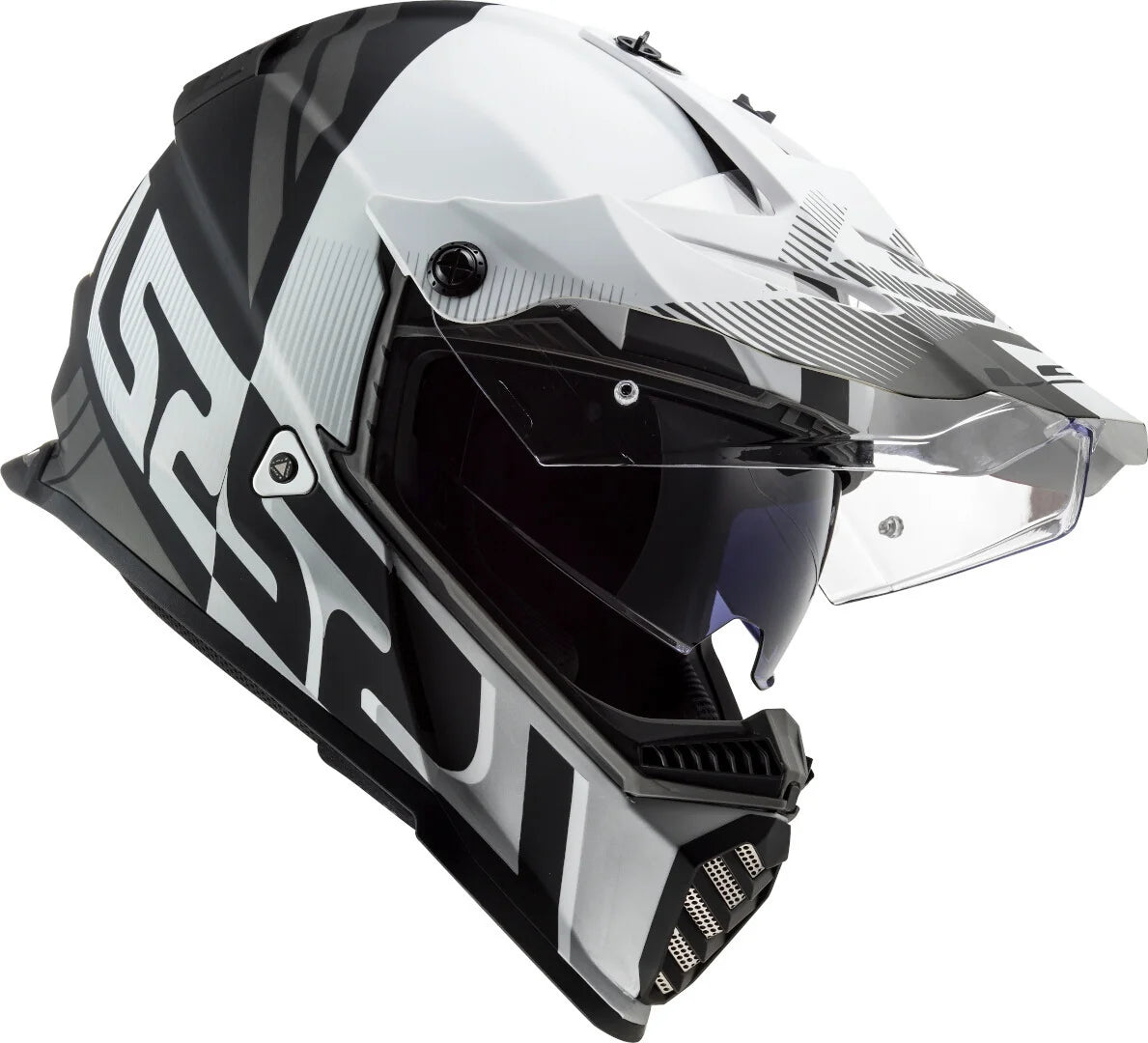 LS2 MX436 PIONEER EVO EVOLVE MATT WHITE BLACK
