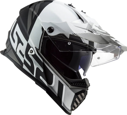 LS2 MX436 PIONEER EVO EVOLVE MATT WHITE BLACK